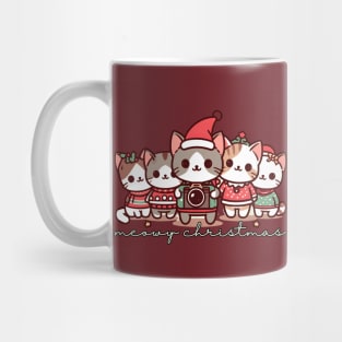 Purrfectly Meowy Christmas Mug